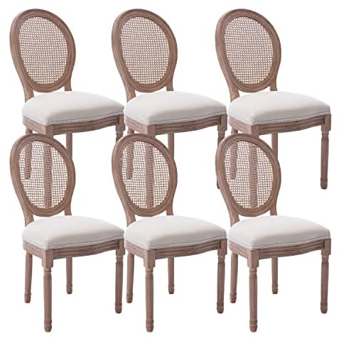 Kiztir Vintage French Dining Chairs Set Cover
