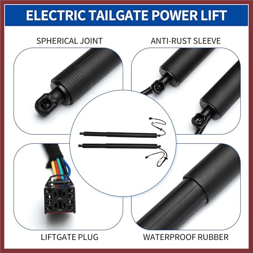 HEROFFIX Rear Left Right Tailgate Power Lift Support for Hyundai Tucson 2016-2021 Liftgate Power Hatch Shock Strut No.81770D3100 Electric Trunk Power Liftgate 1 Pair Replace Parts by HEROFFIX - Used condition - Image 5