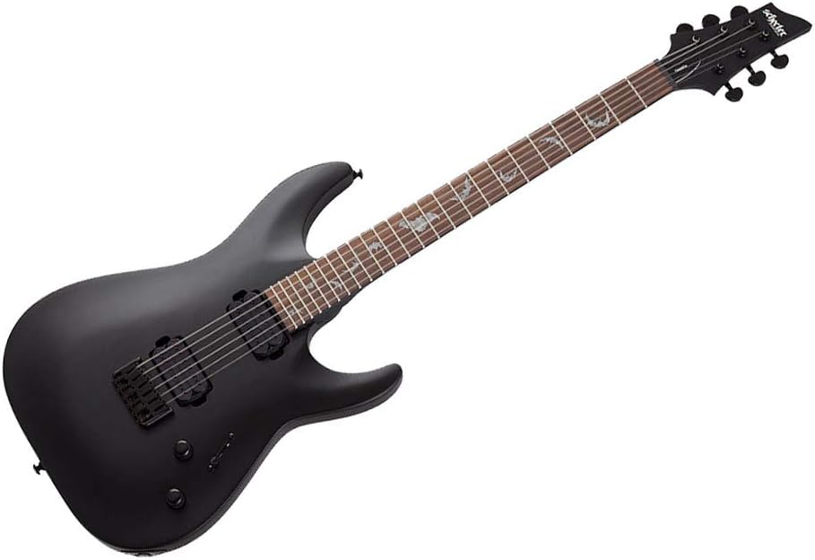Damien-6 SBK Electric Guitar - Satin Black