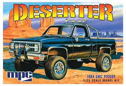 MPC - 1984 GMC Pickup escala 1:25 blanco miniatura 1