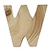 RAYHER 6215500Â 5X1Â CM Wooden LettersÂ â€“Â W