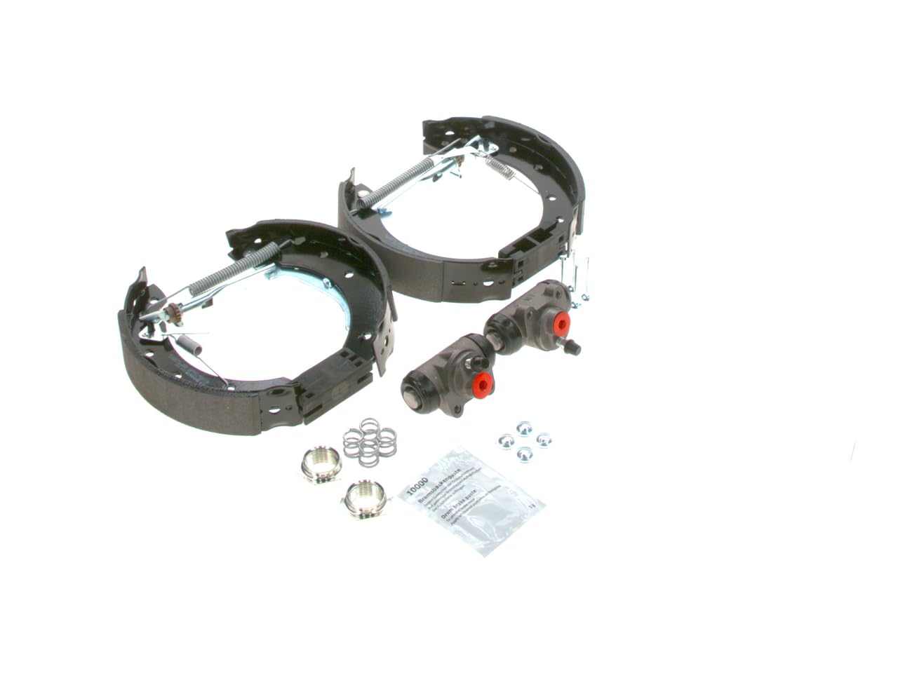 BOSCH 0 204 114 549 Kit frenos disco de tambor con accesorios con cilindro de freno de rueda Trasero