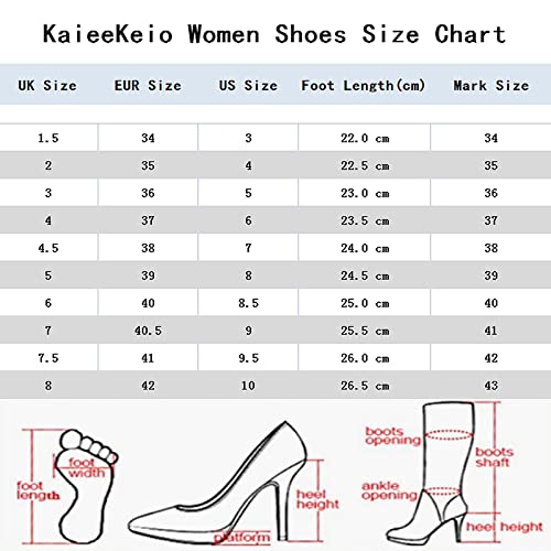 Kaieekeio Women Sequin Glitter Booties Block High Heel Sparkly Ankle Boots Pointed Toe Bling Wedding Boots For Braid White Mark Size 38 #TOP5