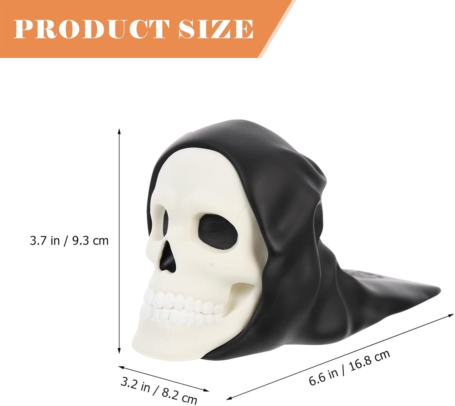 Ciieeo Halloween Door Stoppers Halloween Decor Door Stopper Ghost Pumpkin Ghost Door Stop Plastic for Home and Office Wedge