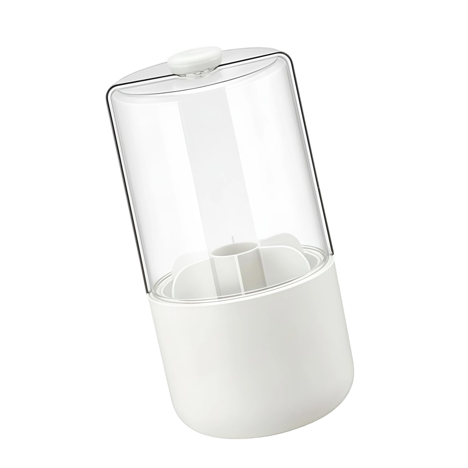 our fave 360 Degree Rotating Multi Compartment Makeup Brush Toothbrush Holder with Dustproof Cover for Bathroom Rotating Makeup Brush Holder