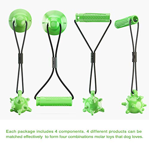 Ajcoflt Molar de cachorro brinquedo cachorro mastigar brinquedo cachorro puxar corda brinquedo inter