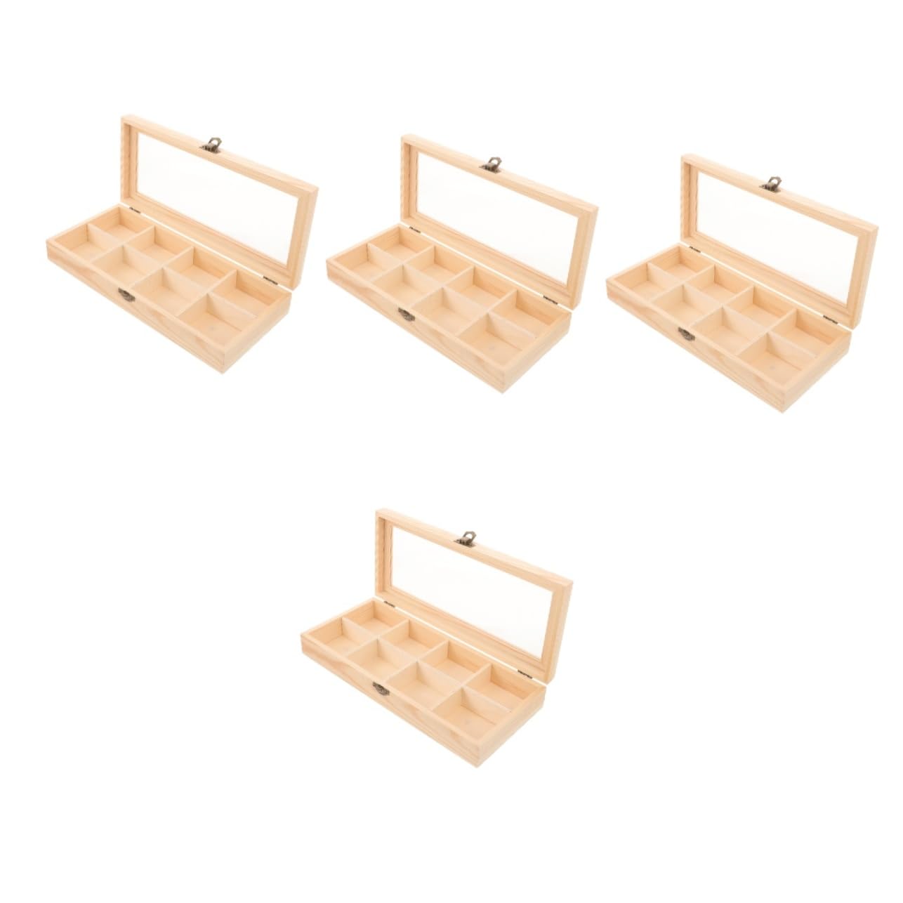 Garneck 4 Pz scatola per bustine di tè contenitore caffe contenitori per caffe portabustine del te organizzatore di tè per bustine di tè organizzatore per buste di Bicchiere