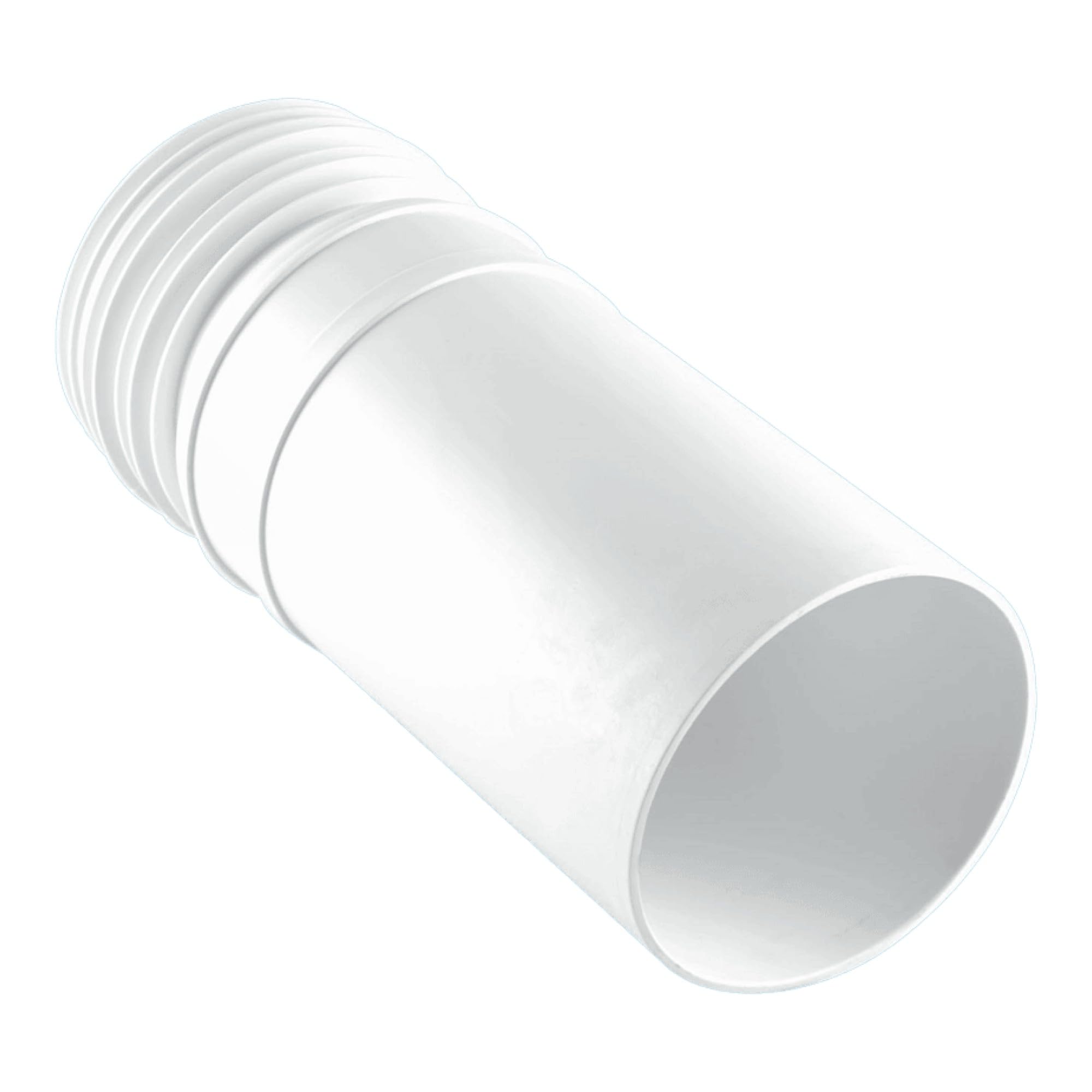 McAlpine - WC Connector - Adjustable Straight Extension - White