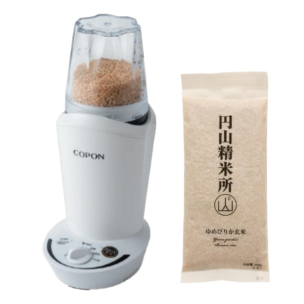 Amazon | MK精工 小型精米機 COPON コポン SMH-201W ホワイト (玄米