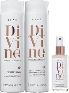 Kit Shampoo Condicionador e Máscara Líquida Braé Divine