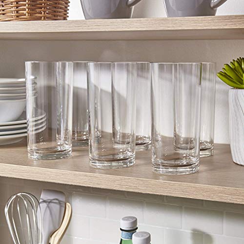 Us Acrylic Classic 16 Ounce Premium Quality Plastic Water Tumblers In Clear | Set Of 6 Drinking Cups | Reusable, Bpa-Free, Made In The Usa, Top-Rack Dishwasher Safe #TOP3