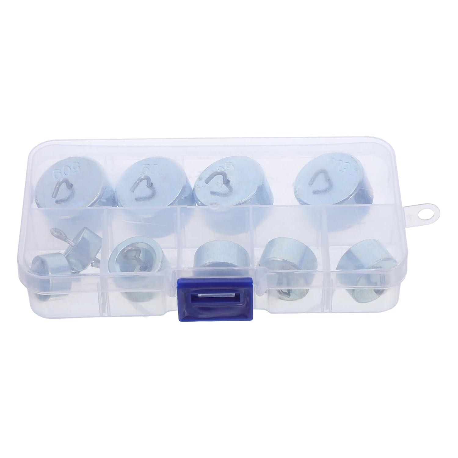 300g Lab Hooked Calibration Weights Set for Physics and Mechanics Experiments, Hanging Gram Weights for Scale Balancing and Accurate Lab Measurement
