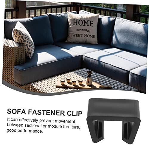 BESPORTBLE 36 Peças slot para cartão de sofá conector de sofá de vime prendedores de sofá Clipes de