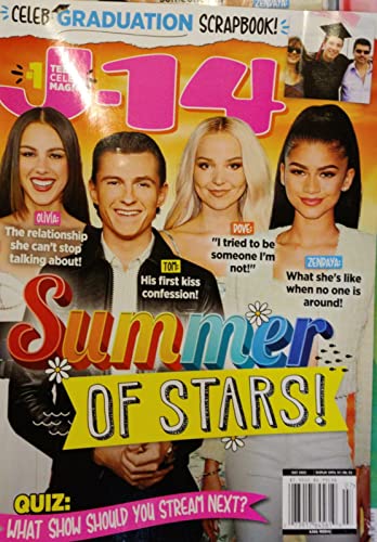 J-14 Magazine July 2022 Summer Of Stars