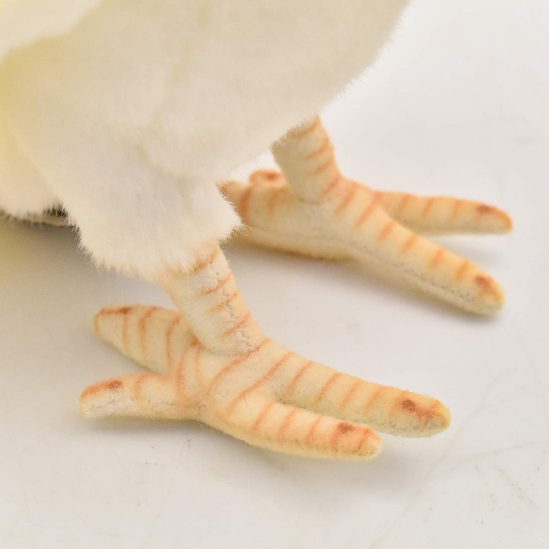 White Cockatiel Plush Soft Toy by Hansa. 23cm. 6457 by Hansa