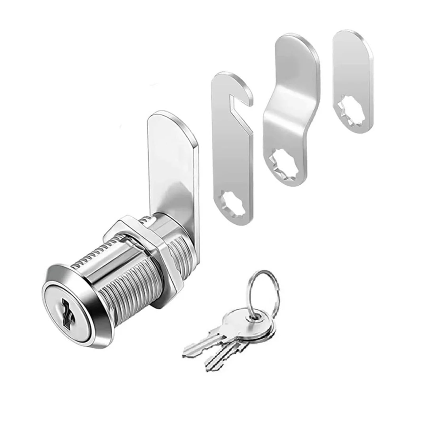 Cupboard Locks， 16/30mm Cam Lock Set Door Cabinet Mailbox Drawer Cupboard Locker