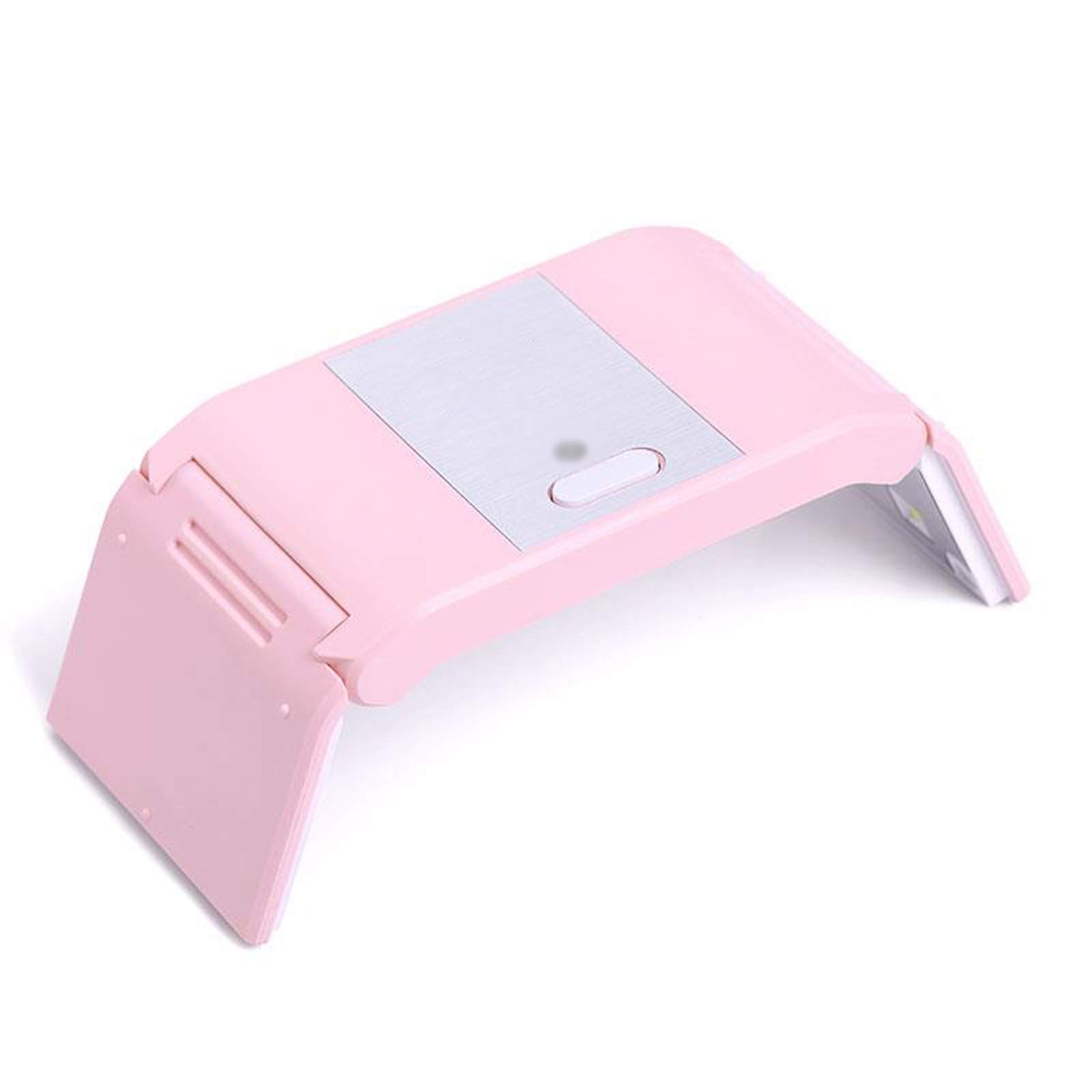Lampe pliable rose pour lampe à ongles gel rose, le cadeau manucure