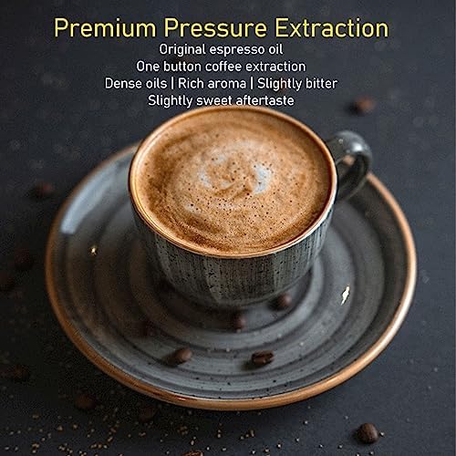 Miniatura 4 de VGEBY Cafetera portátil, mini cafetera de mano inalámbrica tipo C recargable con batería de 1200 mAh para viajes y campamento