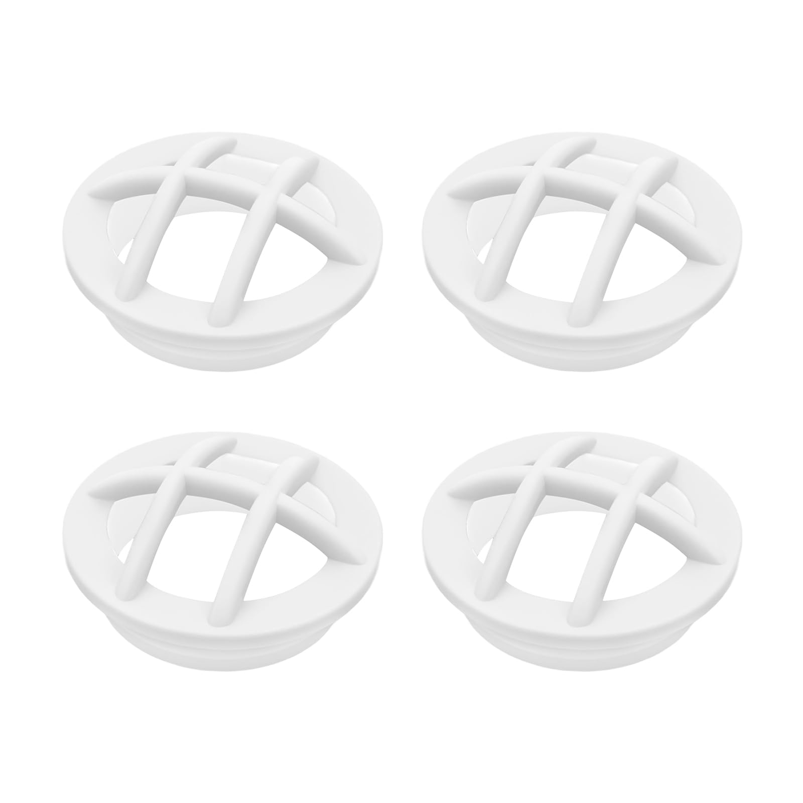VGOL 4Pcs SP1026 Replacement Threaded Safety Grate for 1.5 inch Directional Flow Jet Pool Inlet Fitting for Swimming Pools Tubs