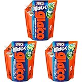 ソフト99(SOFT99) glaco(ガラコ) 撥水剤 ガラコウォッシャー パウチパック2L 自動車用フロントガラス・窓ガラスの洗浄及び撥水用 04121 (× 3)
