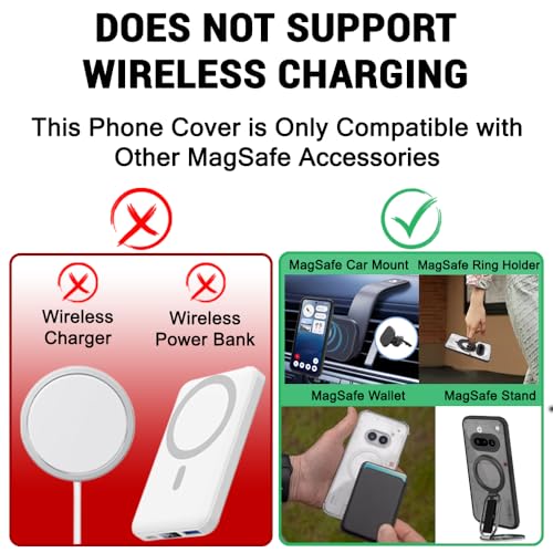 Image of TheGiftKart Shockproof Ultra-Hybrid Back Cover Case for Nothing Phone 3a 5G Compatible with MagSafe | 360 Protection | Crystal Clear Hard Back Cover Case for Nothing Phone 3a 5G (Transparent Bumper)
