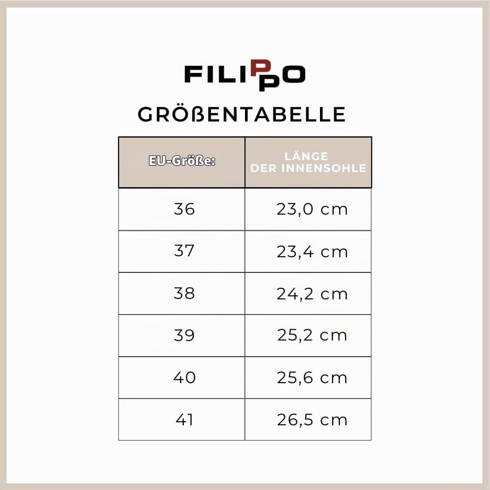 FILIPPO Plateau Loafer Damen Leder - Slipper & Mokassins für Damen
