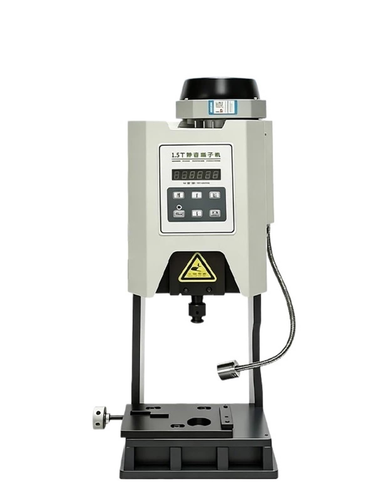 Mmhhhg 1.5T Machine Only Low Noise Wire Terminals Crimping Machine, 1.5T 2T 3T Automatic Cable Wire Terminal Crimper With Otp Terminal Crimp Tool(1.5T Machine Only)