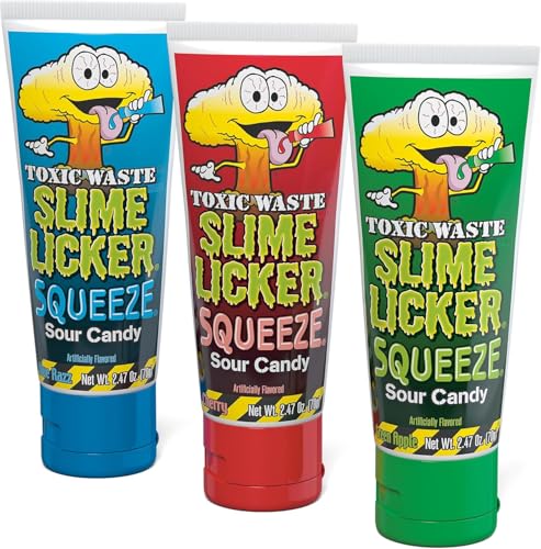 TOXIC WASTE Slime Licker 3-Pack