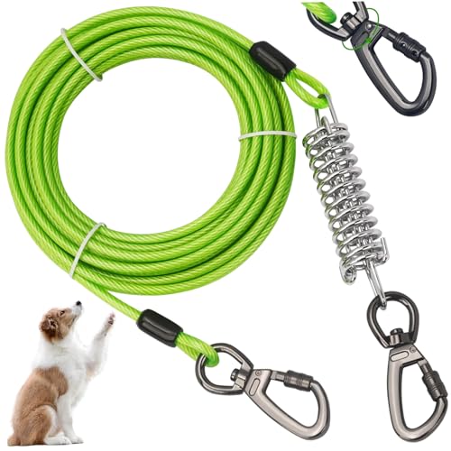 Pastoralist Hund Tie-Out Leine mit Feder