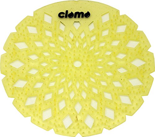 12 Stück Duftende Urinalsiebe (Urinaleinlage, Pissoir-Einsatz, Urinalsieb, Urinal Sieb) incl. 12 Einweghandschuhe (Duft: Citrus)