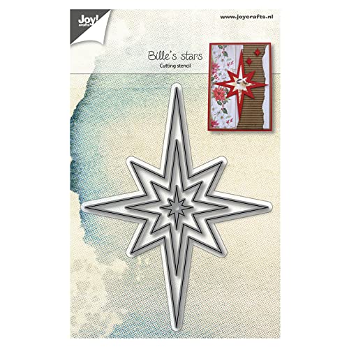 Joy!Crafts Stanz- und Prägeschablone 6002/1020"Bille's Stars (Sterne) Cover