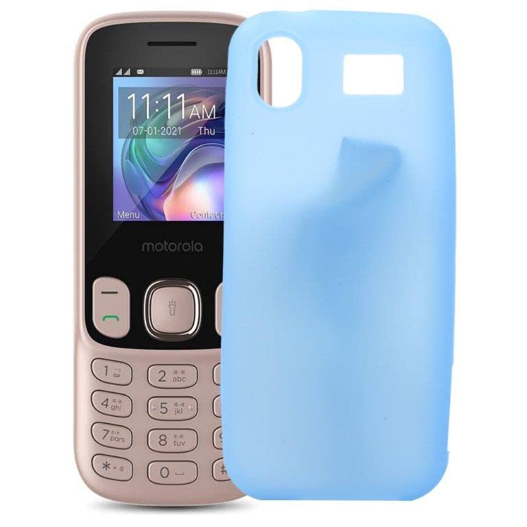 PrimeLike Candy Case Shockproof Flexible Back Cover for Motorola A50 - Blue (B09XN4BQYX) Amazon Price History, Amazon Price Tracker