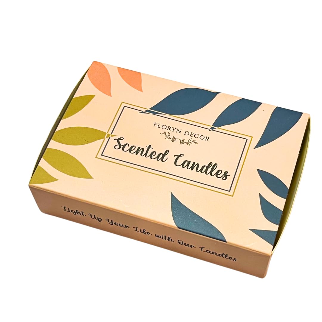 Floryn Decor Scented Candles Gift Set - 6 Fragrances -9 Floryn Decor Scented Candles Gift Set - 6 Fragrances -9