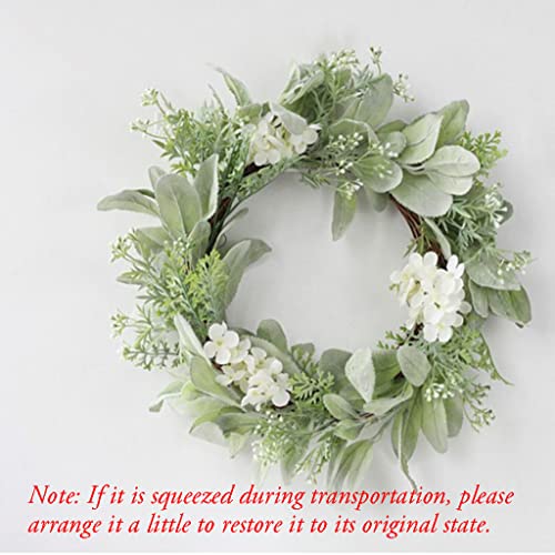 Couronnes extérieures pour porte d'entrée de haute qualité aux fleurs faites main - 6