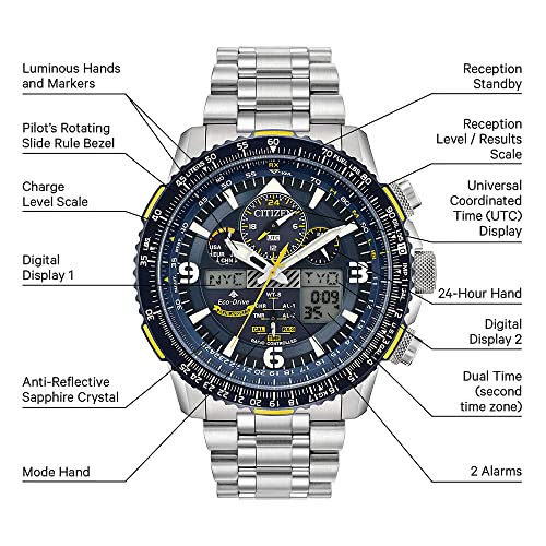 Miniatura 5 de Citizen Herren-Uhren Analog Funk 32022712