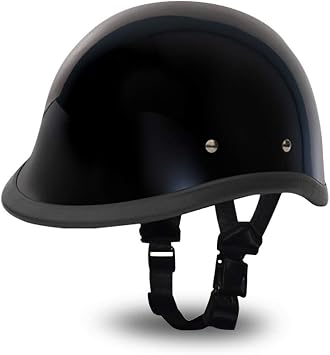 Daytona Helmets Hawk Headgear for Men - Novelty Half Helmet with Breathable Liner - Retro Skull Cap Helmet with Head Wrap