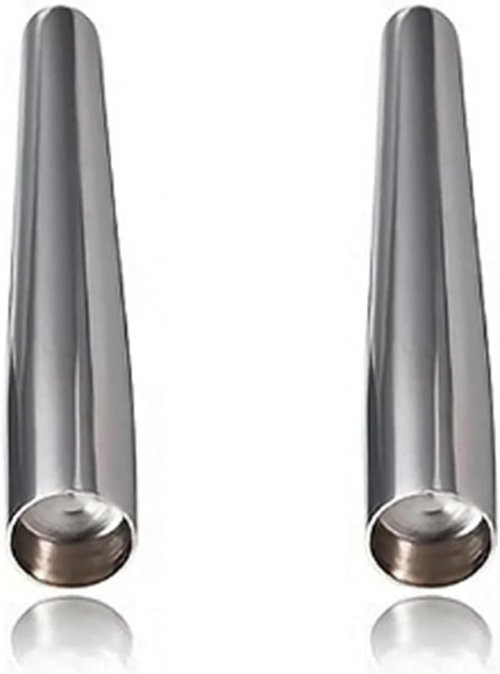 1 Pair G23 Titanium Ear Taper Fluted Cone Expanded Stretch 14G-00G 11mm Piercing Nose Lip Stud Piercing Jewelry