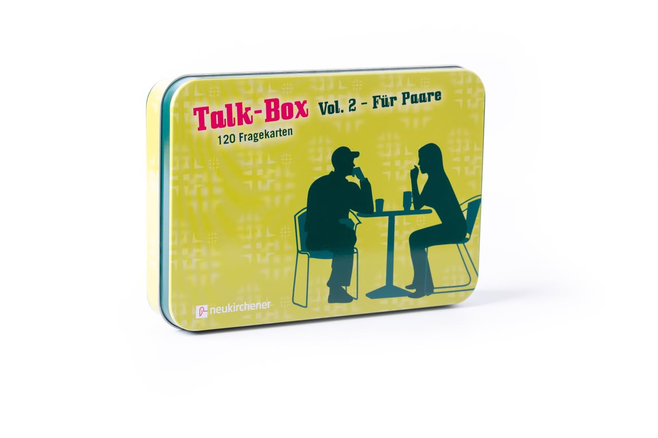 Talk-Box Vol. 2 - Für Paare. 120 Fragekarten: 120 Fragekarten in Metalldose