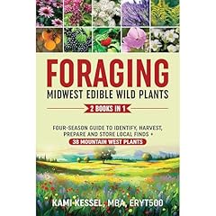 Foraging Midwest Edible Wild Plants Audiolibro Por Kami Kessel arte de portada
