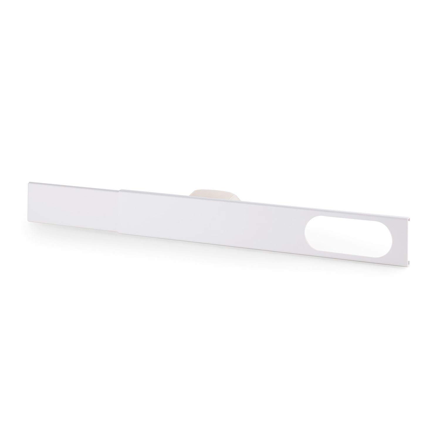 KLARSTEIN Kit d'étanchéité pour fenêtres coulissantes Accessory - sur climatiseur Mobile, Convient aux Ouvertures de fenêtres de 67 à 131 cm, PVC - Gris Clair