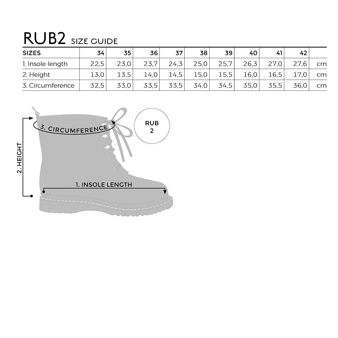 Ilse Jacobsen RUB2 Damen Kurzschaft Gummistiefel