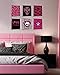 TwoDays Mcbling Room Decor Aesthetic, Trashy Y2k Posters for Girls bedroom, 2000s Hot Pink Wall Art, Emo Baddie Prints for women Apartment.(8