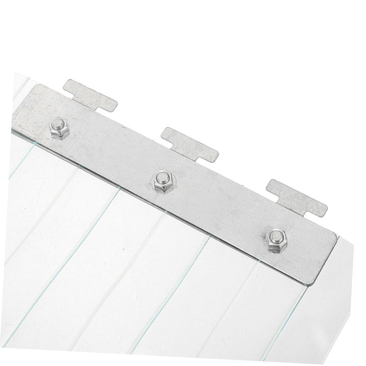 ABOOFAN Kit de Rideau de Porte en PVC, Rideau à Lanières Transparentes, Coupe-Vent et Imperméable, pour Supermarchés et Usage Commercial