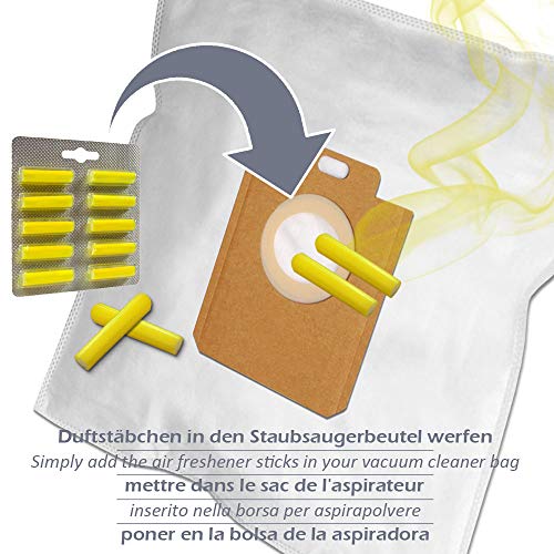 Bastoncini Deodoranti per aspirapolvere con nota