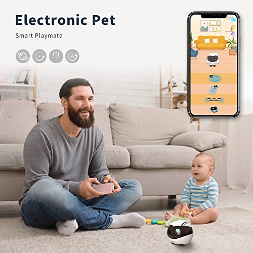 image for Enabot EBO Enabot Smart Home Robot Moving Pet Camera, Indoor 2 Way Aud