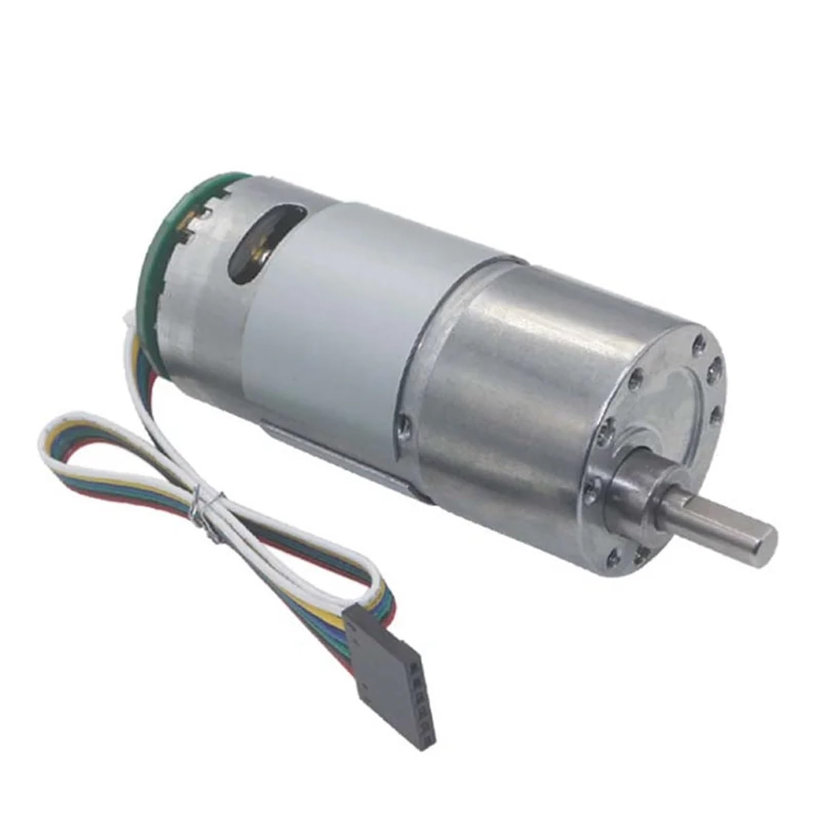 ZIDRMTKVK 37GB 545 Gear Motor Encoder DC 6V 12V 24V high Torque Metal Reversible Reducer(6v,Reduction ratio 506)