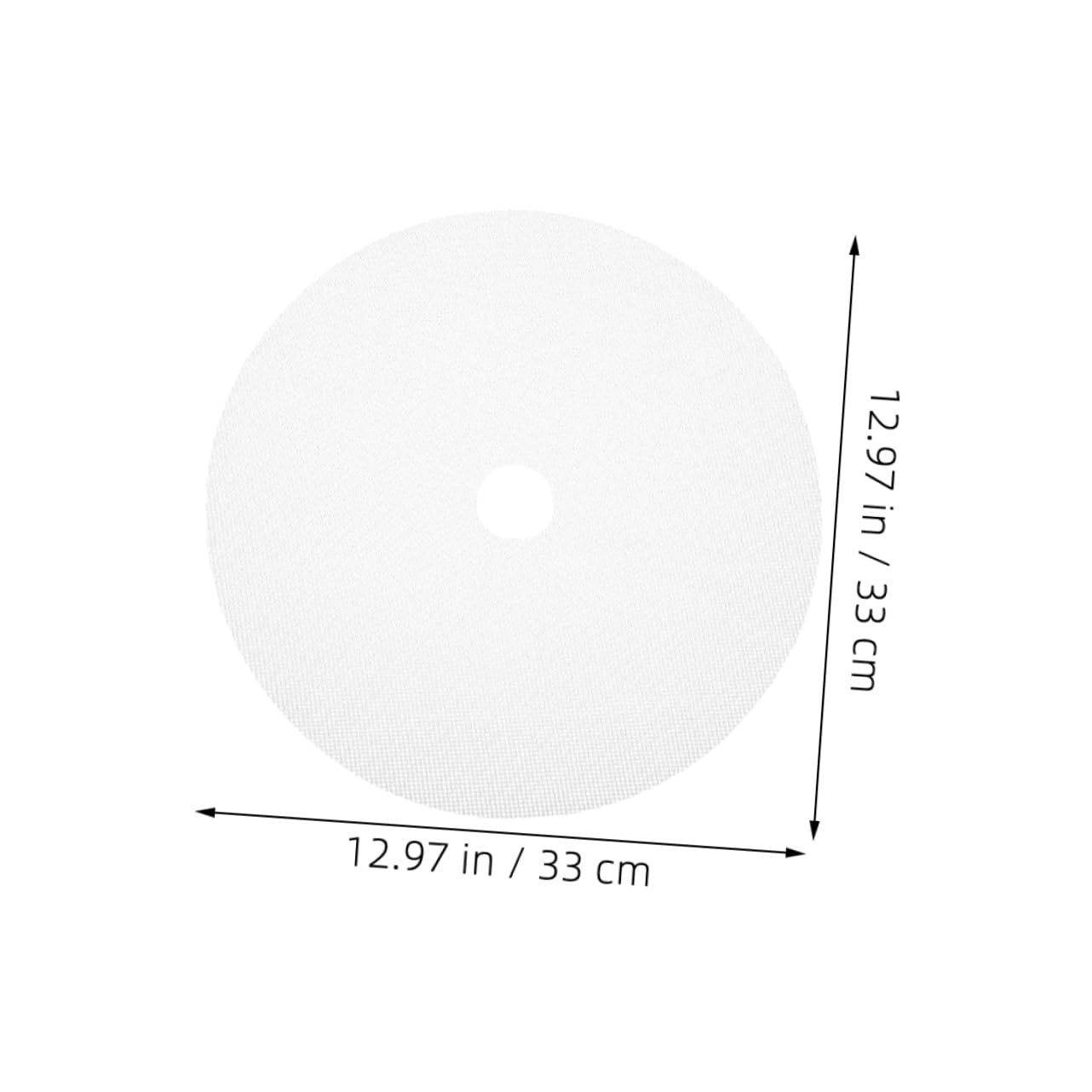 Happyyami Non-stick Round Silicone Dehydrator Sheets 5 Pack Food Dryer Mats Versatile for Fruits Veggies Meat