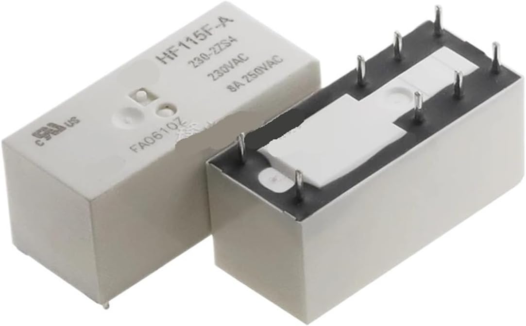 1pcs HF115F-A-230-2ZS4 AC 230V Coil 8A Two Group Conversion 8-pin AC Relay HF115F-A-115-1ZS3A 230-2ZS4AF 1ZS1 024-1ZS3(HF115F-A 115-2ZS4)