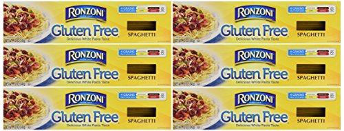 gluten free pasta 6 pack - Ronzoni Gluten Free Pasta 12oz Box (Pack of 6) Choose Shape Below (Spaghetti)