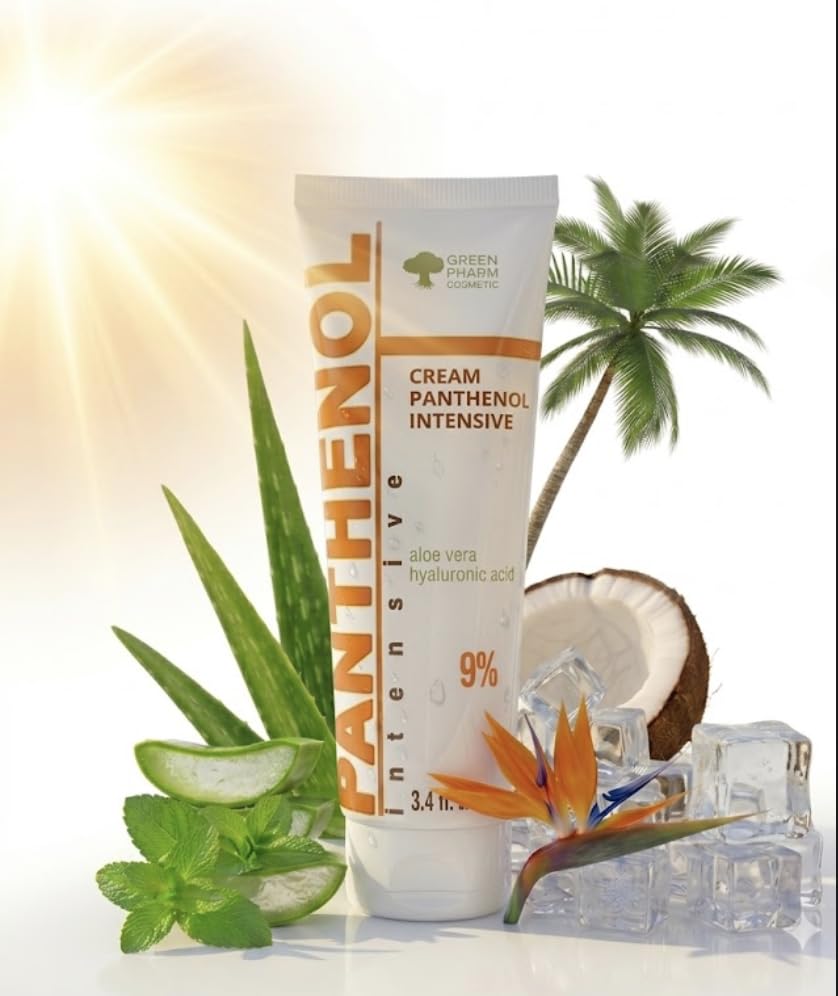 9% Panthenol Cream After Sun Skincare